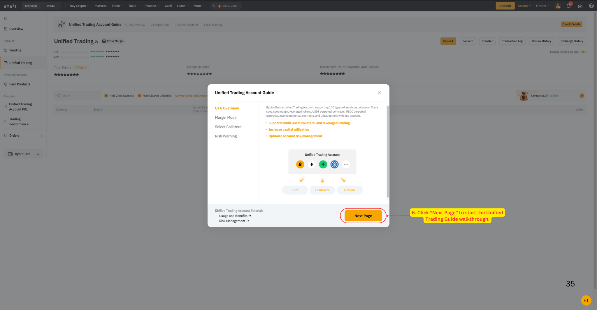 Unified Trading Guide setup